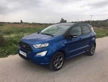 Δοκιμή του νέου Ford EcoSport 1.0 ΕcoBoost ST Line με τα 140 ps